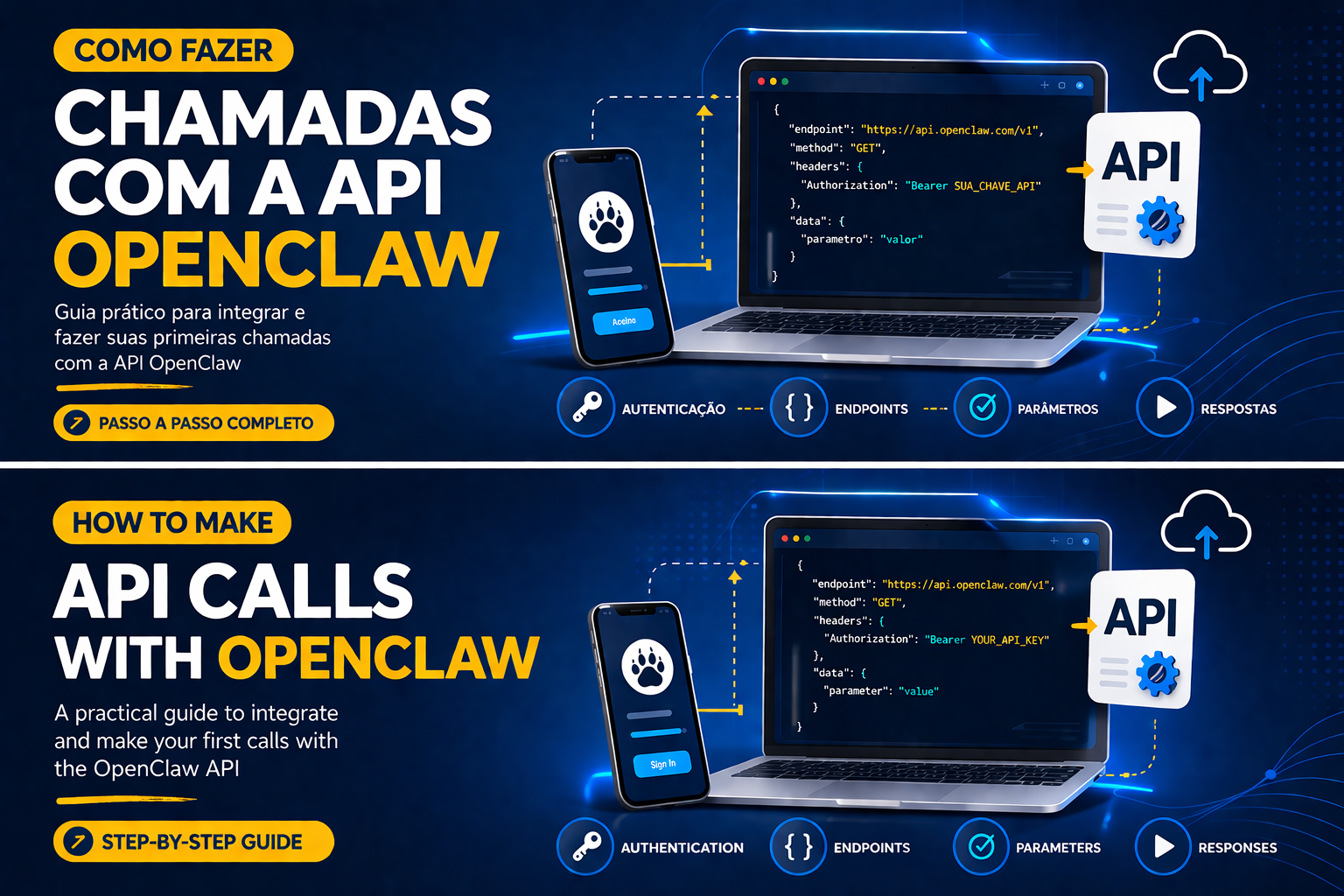 Como Fazer Chamadas com a API OpenClaw